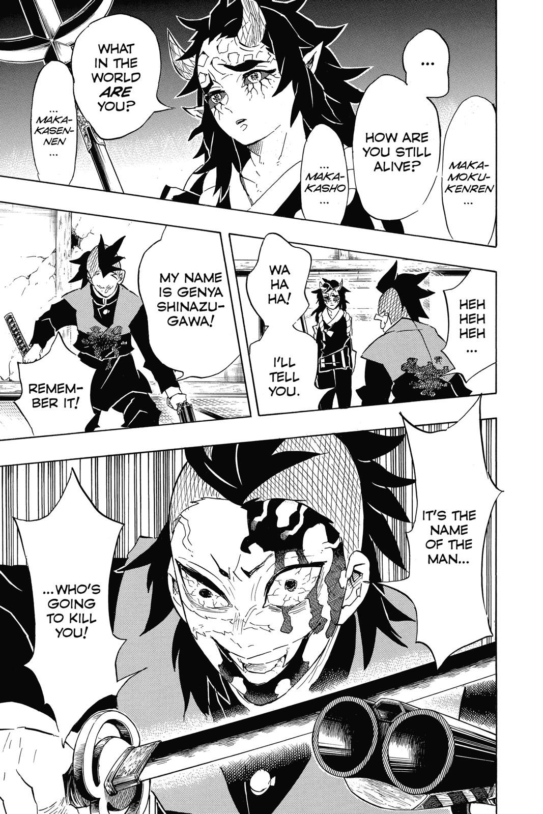 Demon Slayer: Kimetsu no Yaiba, chapter 109, image 19