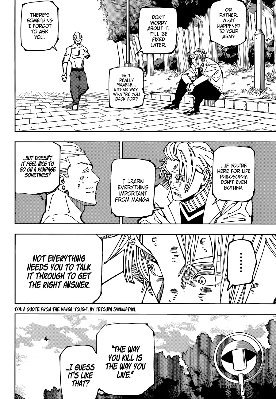 Jujutsu Kaisen, chapter 190, image 11