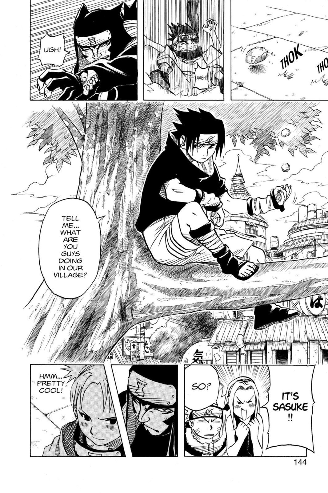 Naruto, chapter 35, page 4
