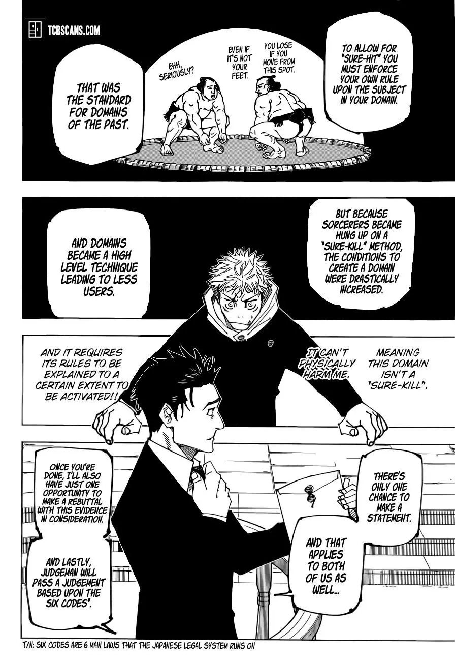 Jujutsu Kaisen, chapter 164, image 8
