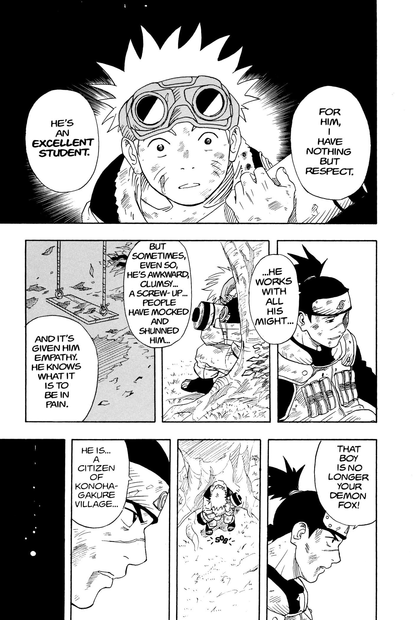 Naruto, chapter 1, page 45