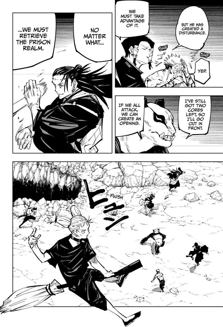 Jujutsu Kaisen, chapter 135, image 8