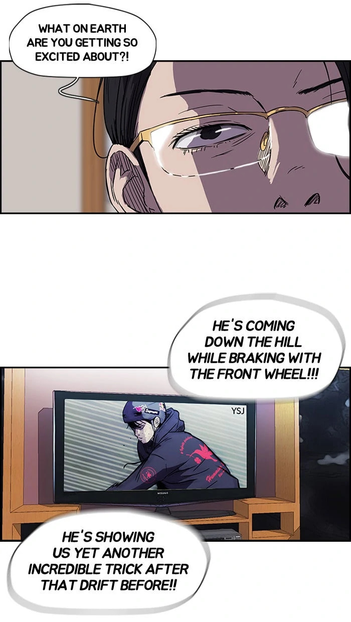 Wind Breaker, chapter 87, page 58