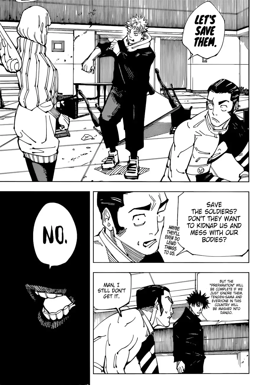Jujutsu Kaisen, chapter 210, image 6