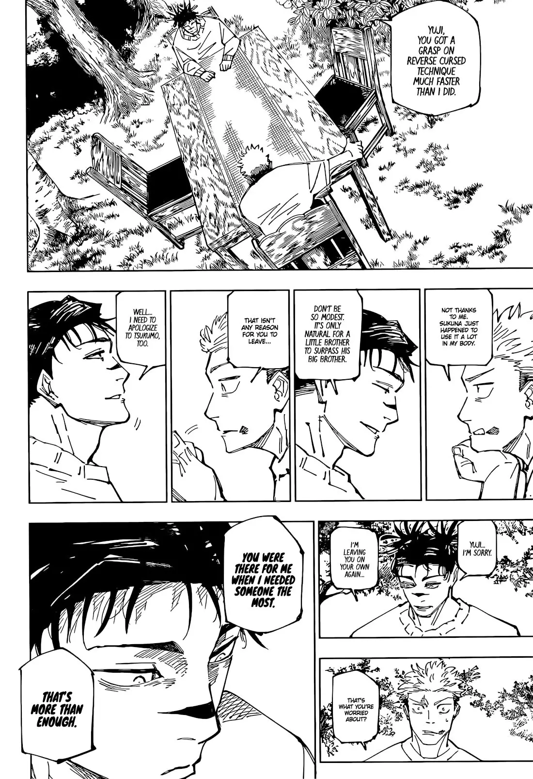 Jujutsu Kaisen, chapter 259, image 7