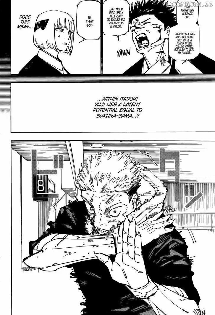 Jujutsu Kaisen, chapter 257, image 2