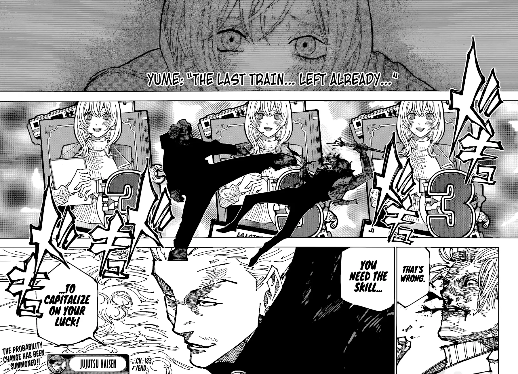 Jujutsu Kaisen, chapter 183, image 18