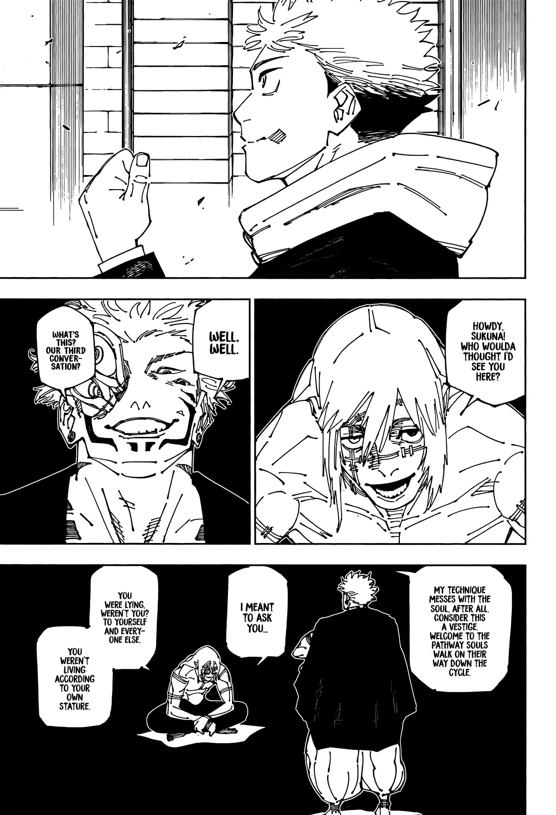 Jujutsu Kaisen, chapter 271, image 17