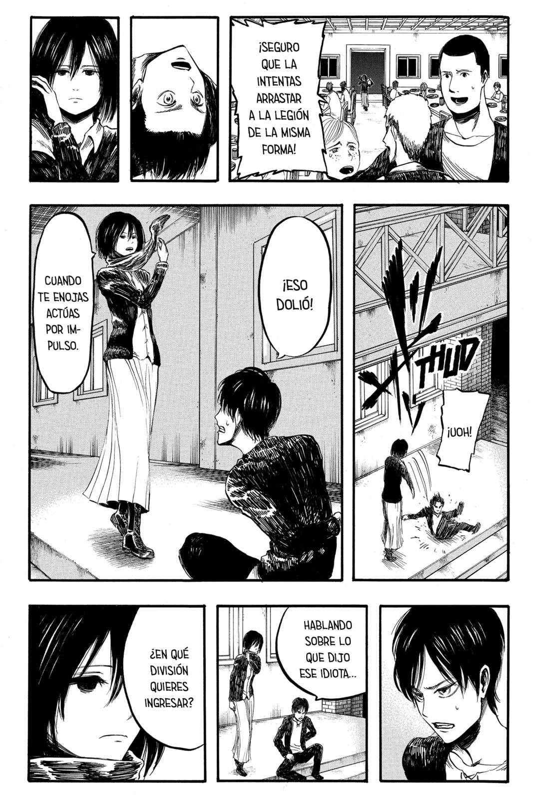 Attack on Titan, chapter 3, page 17