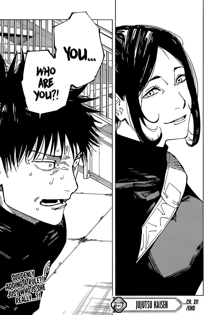 Jujutsu Kaisen, chapter 211, image 20