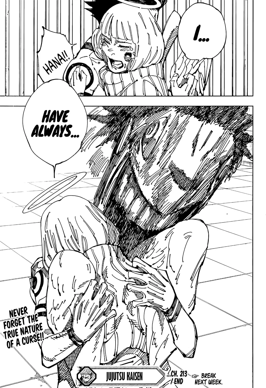 Jujutsu Kaisen, chapter 213, image 16