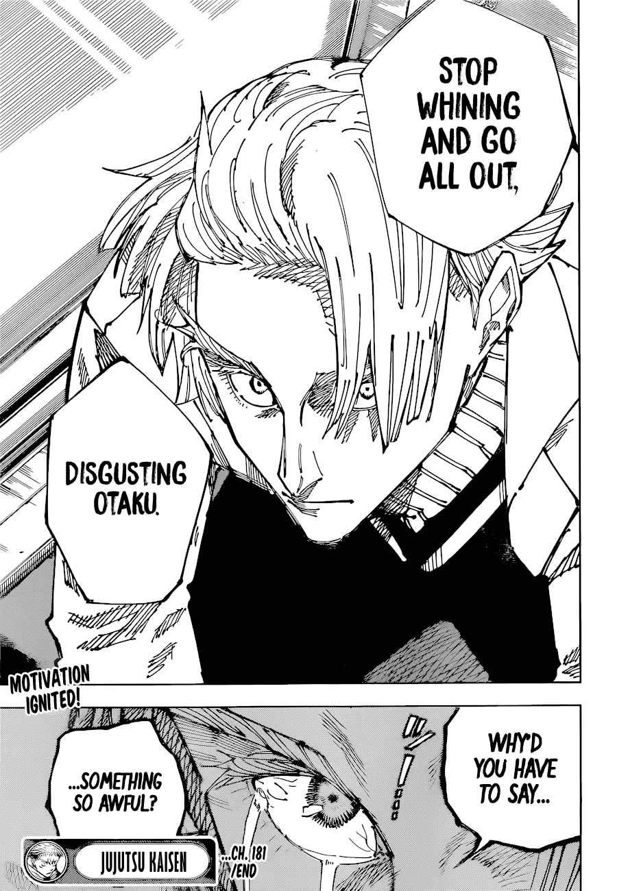 Jujutsu Kaisen, chapter 181, image 23