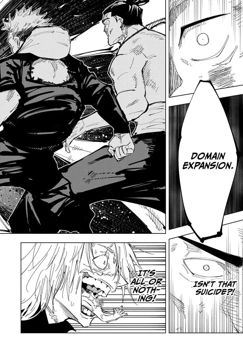 Jujutsu Kaisen, chapter 129, image 18