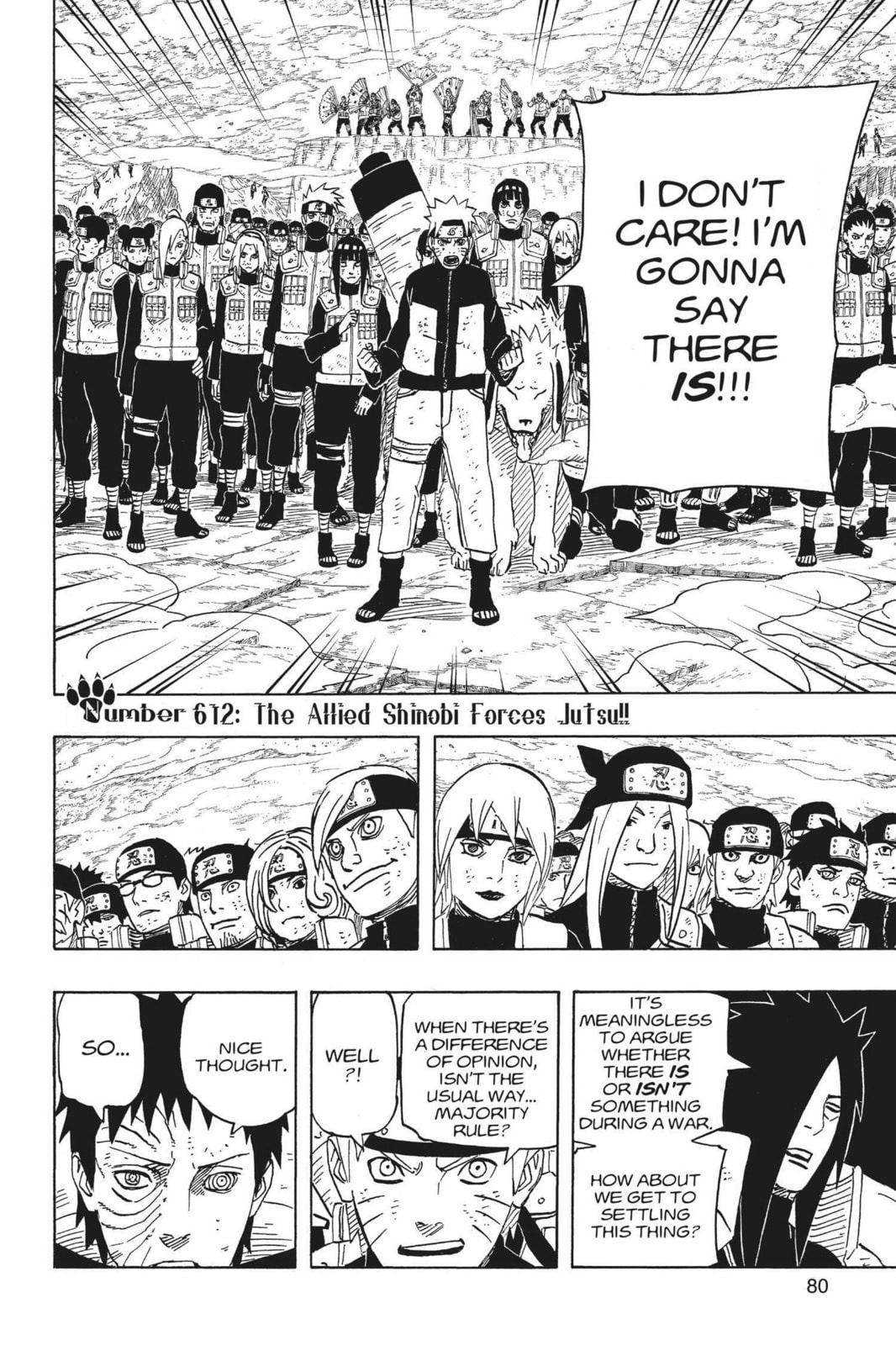 Naruto, chapter 612, image 2