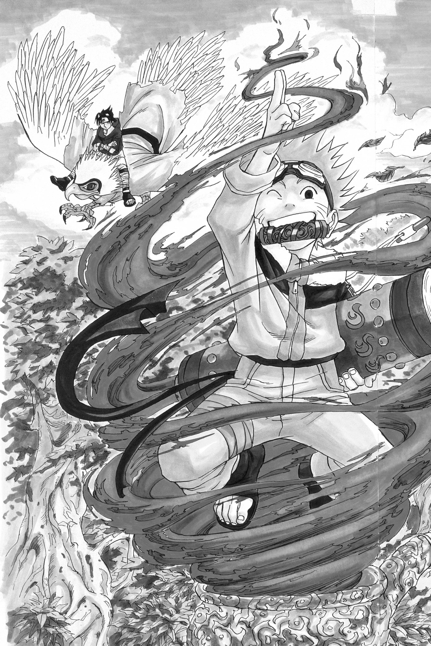 Naruto, chapter 1, page 3