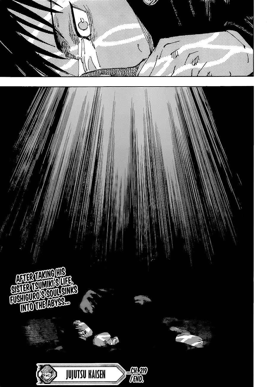 Jujutsu Kaisen, chapter 219, image 20