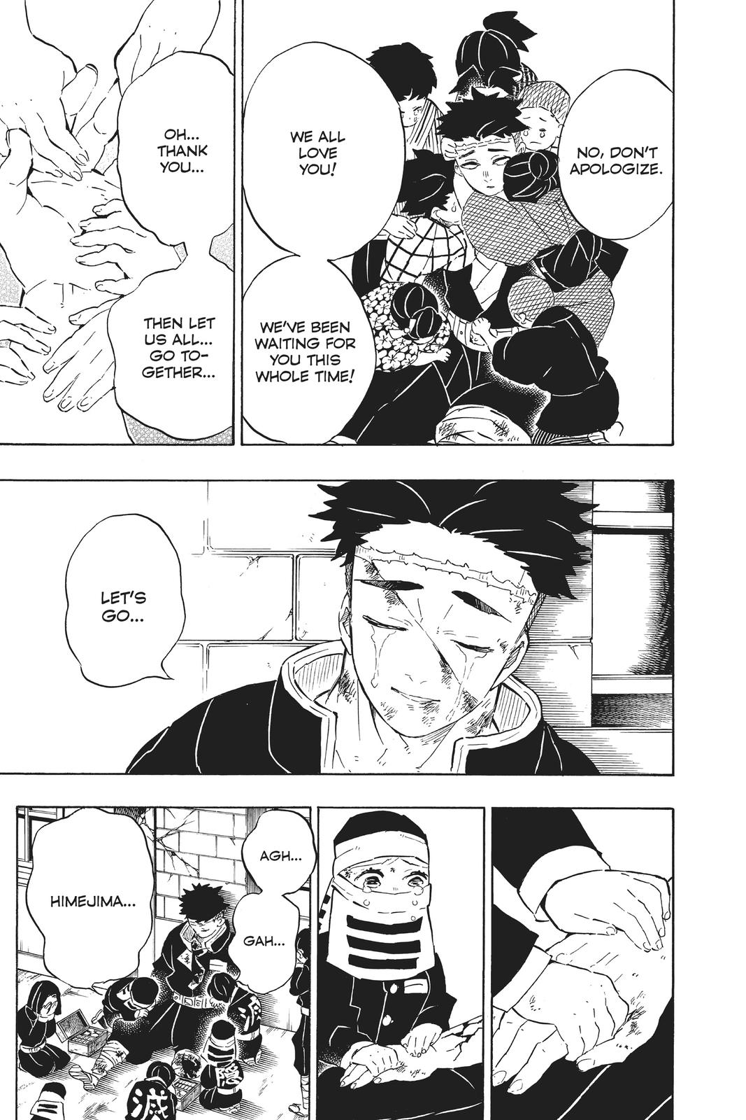 Demon Slayer: Kimetsu no Yaiba, chapter 200, image 10