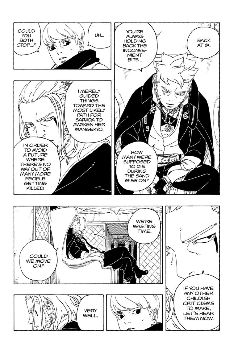 Boruto: Two Blue Vortex, chapter 26, page 28