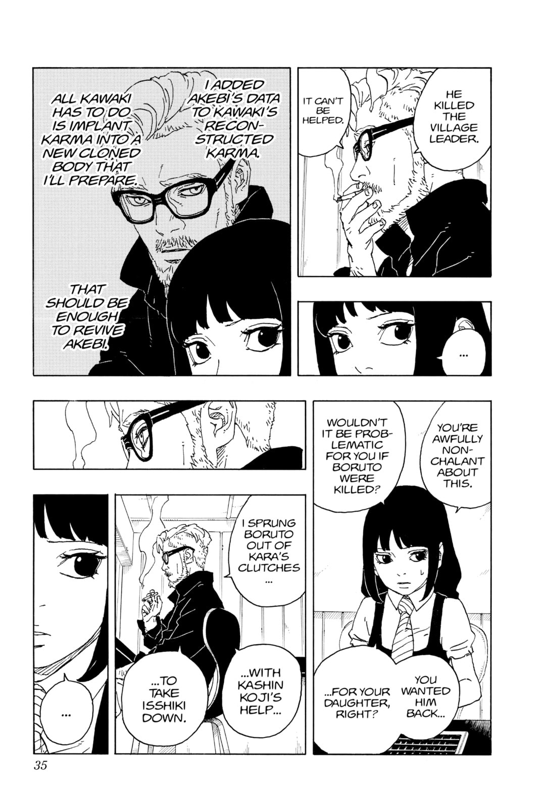 Boruto: Two Blue Vortex, chapter 5, image 35