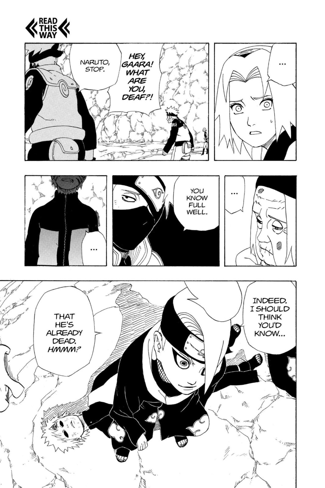 Naruto, chapter 264, image 3