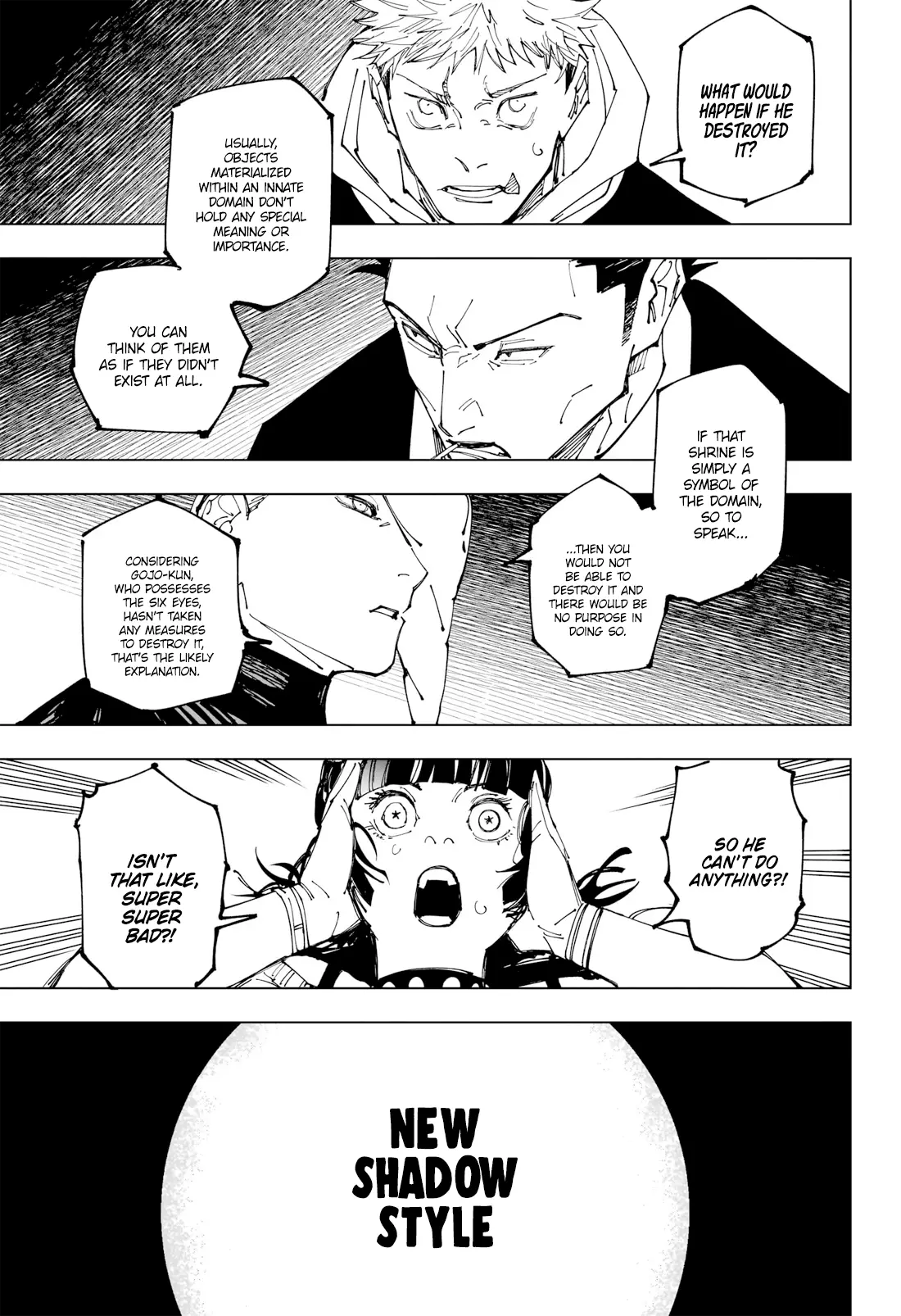 Jujutsu Kaisen, chapter 226, image 9