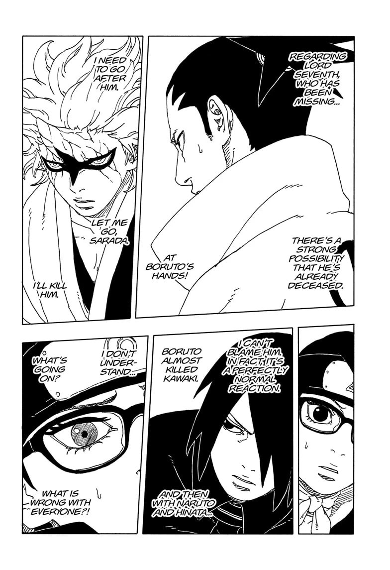Boruto: Two Blue Vortex, chapter 21, page 6
