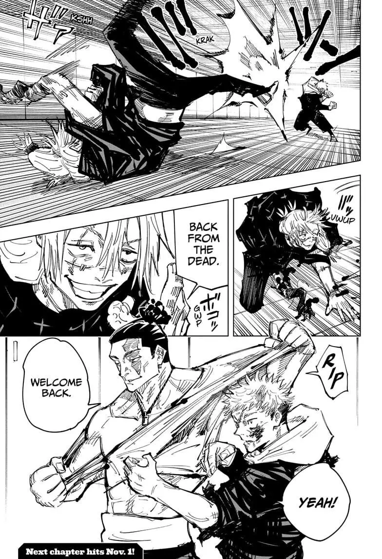 Jujutsu Kaisen, chapter 127, image 21