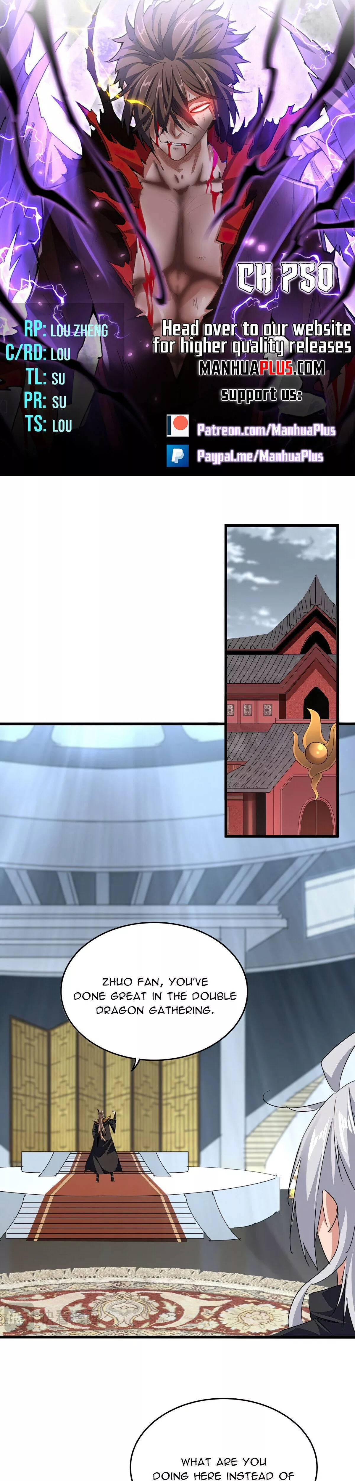 Magic Emperor, chapter 750, image 2