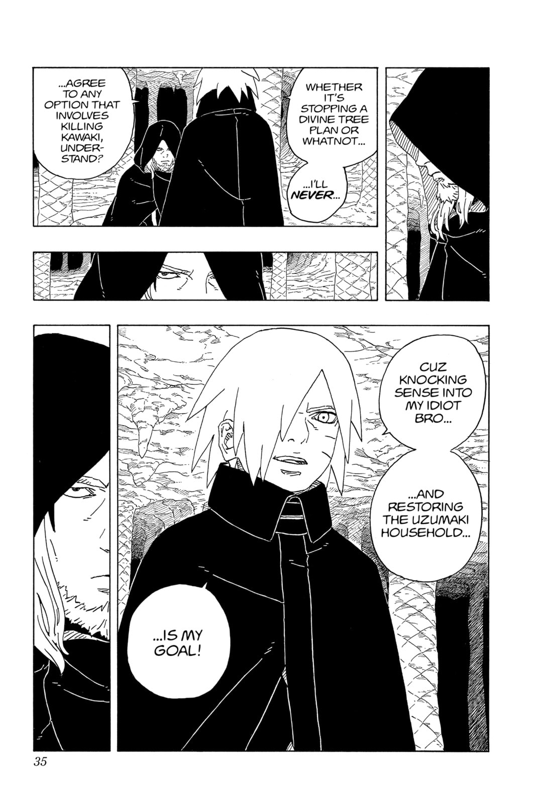 Boruto: Two Blue Vortex, chapter 13, image 35