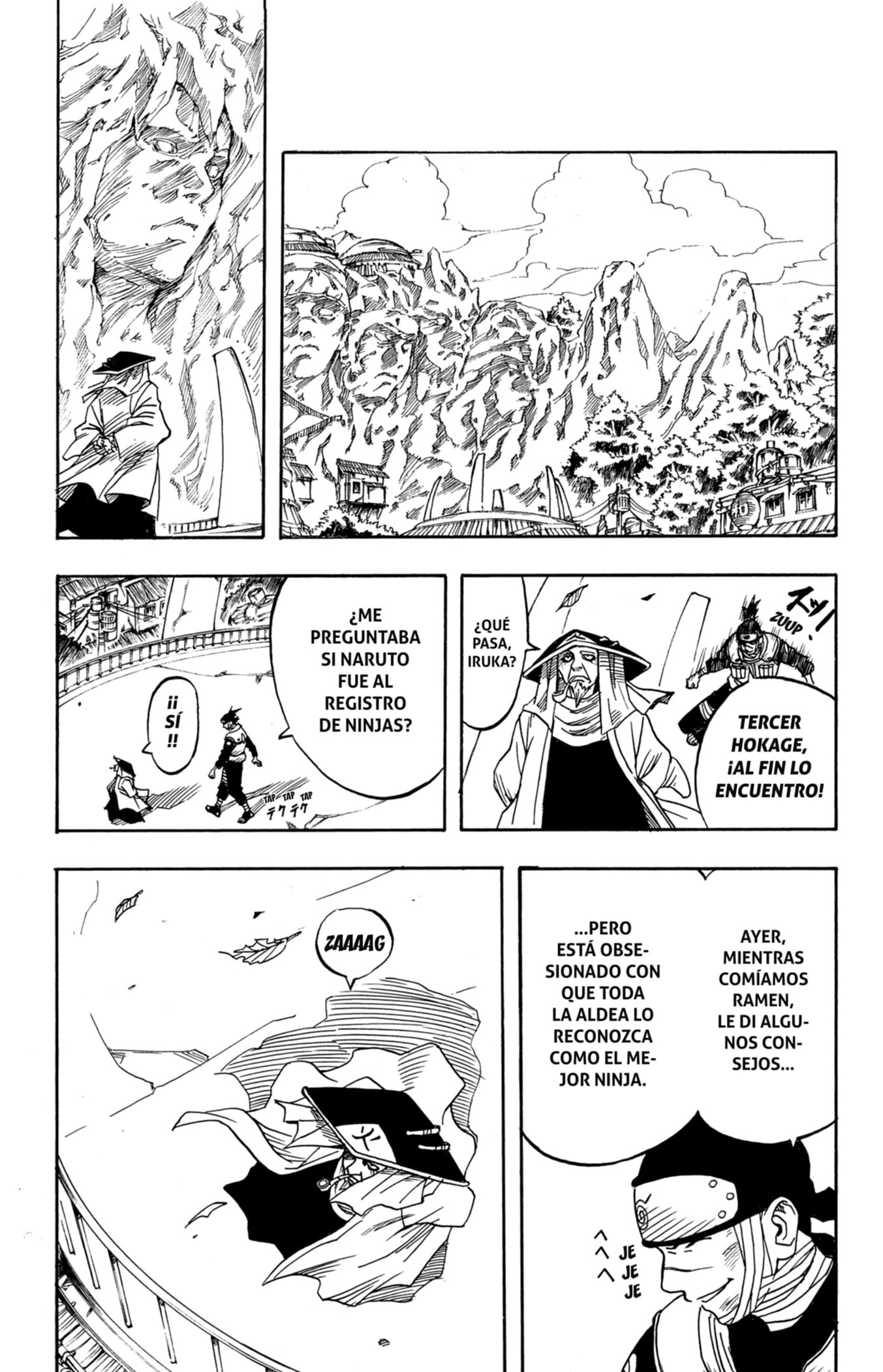 Naruto, chapter 2, page 12