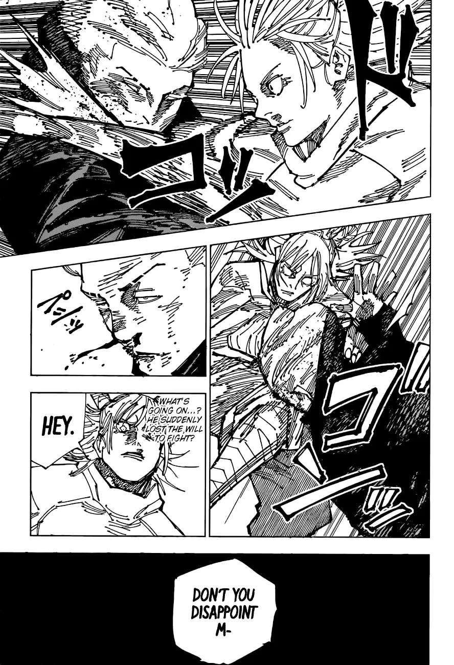 Jujutsu Kaisen, chapter 186, image 9