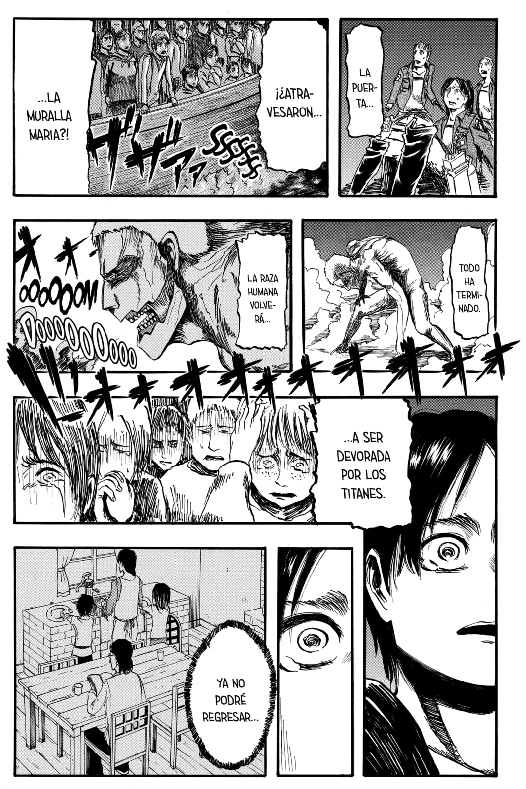 Attack on Titan, chapter 2, page 33
