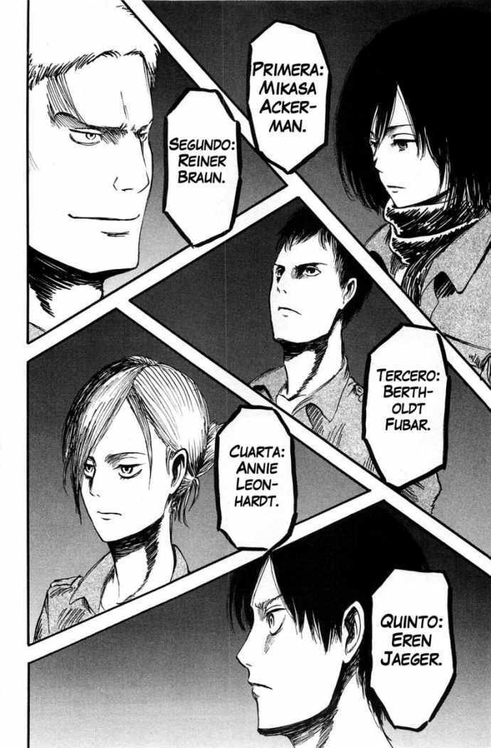 Attack on Titan, chapter 2, image 36
