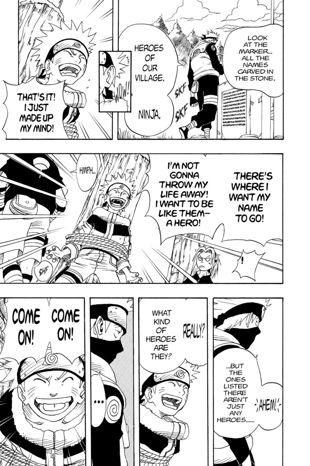 Naruto, chapter 8, page 9