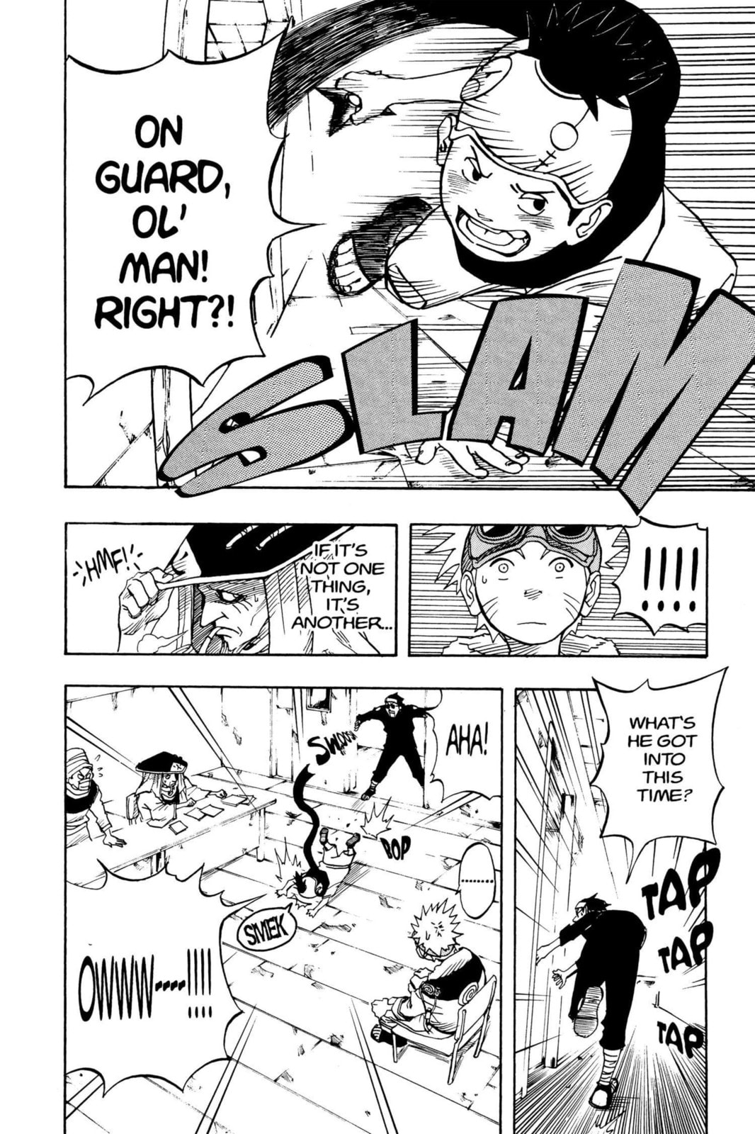 Naruto, chapter 2, page 4