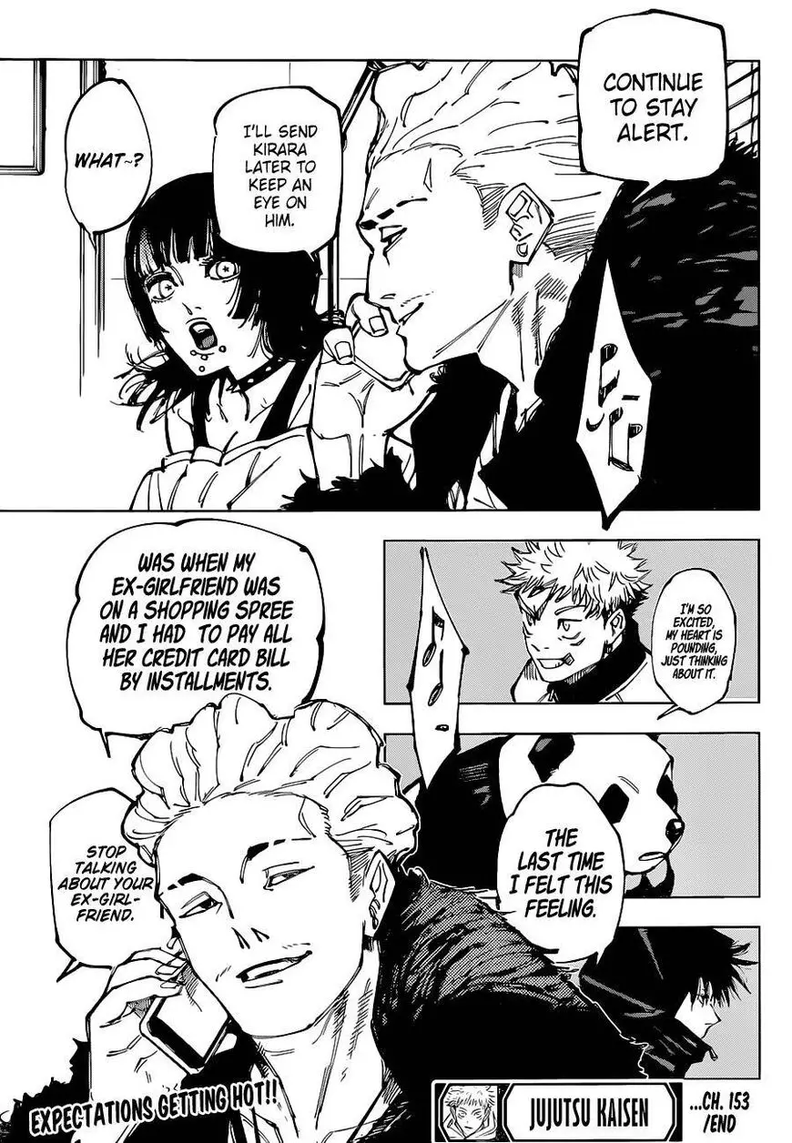 Jujutsu Kaisen, chapter 153, image 18