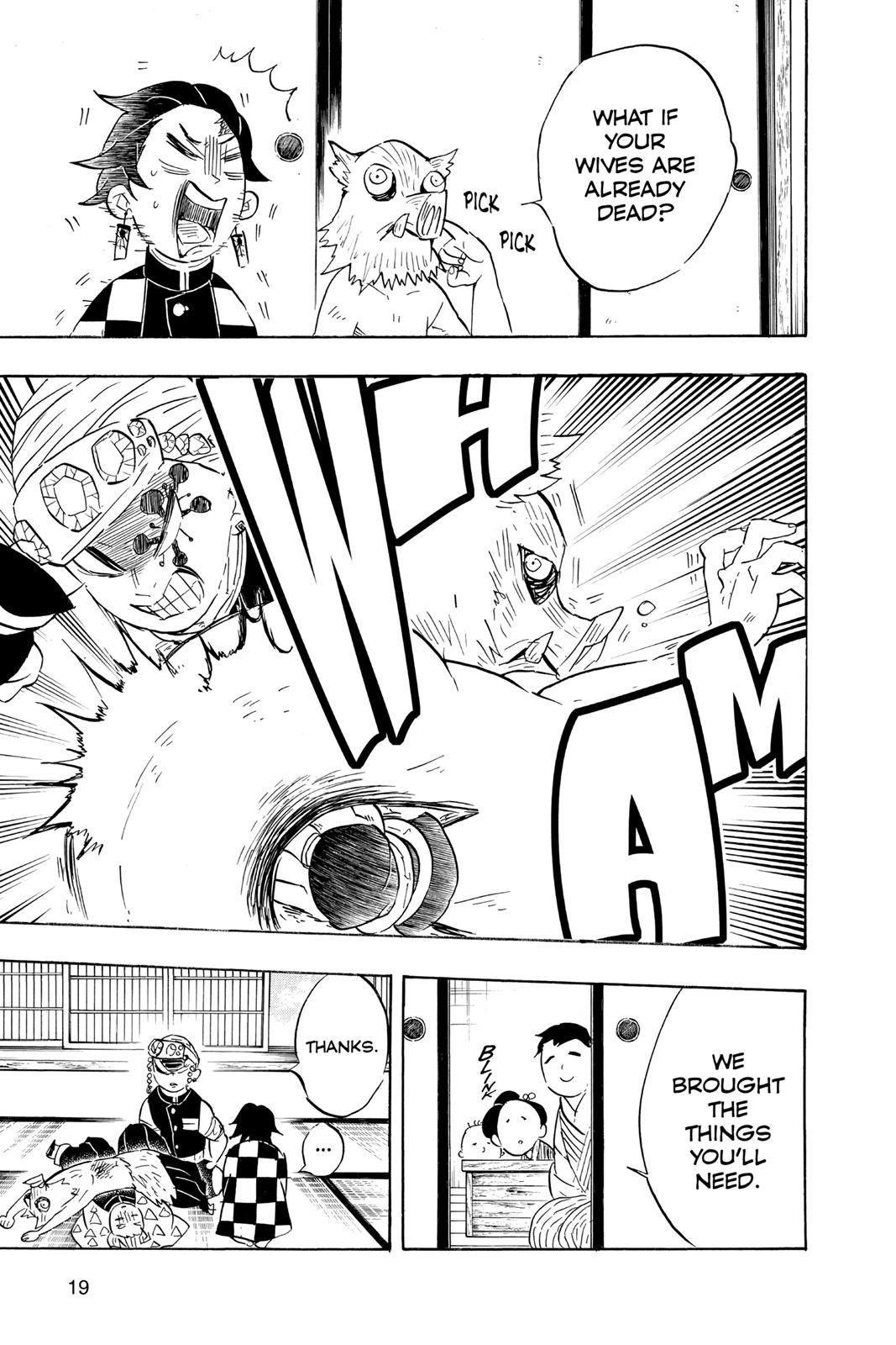 Demon Slayer: Kimetsu no Yaiba, chapter 71, image 19