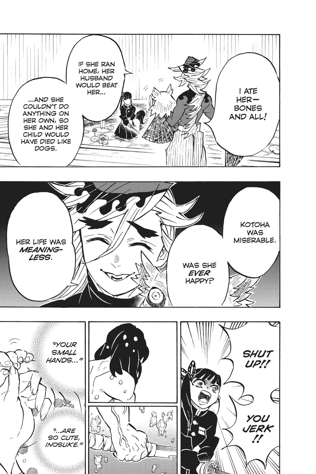 Demon Slayer: Kimetsu no Yaiba, chapter 160, image 17