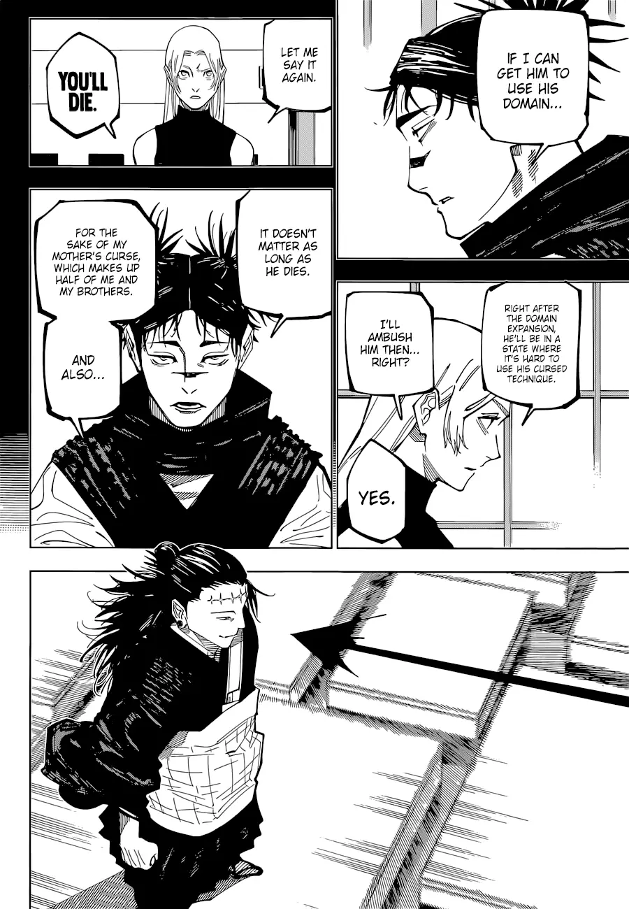 Jujutsu Kaisen, chapter 203, image 3