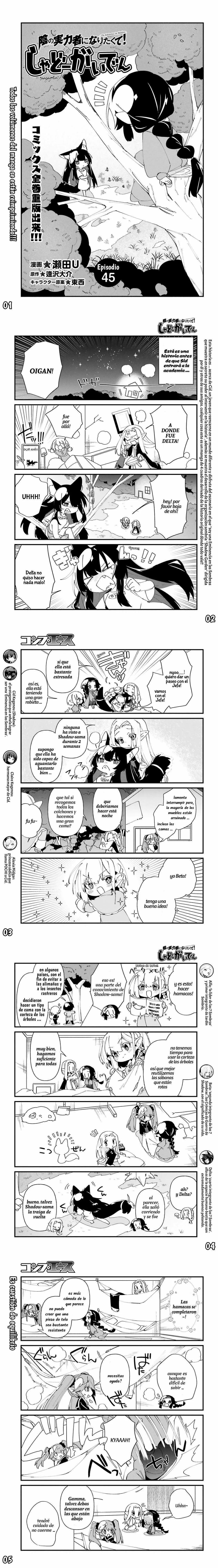 Kage no Jitsuryokusha ni Naritakute! Shadow Gaiden, chapter 45, image 2