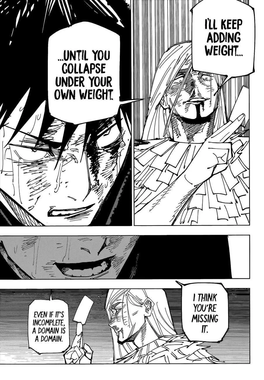 Jujutsu Kaisen, chapter 171, image 18