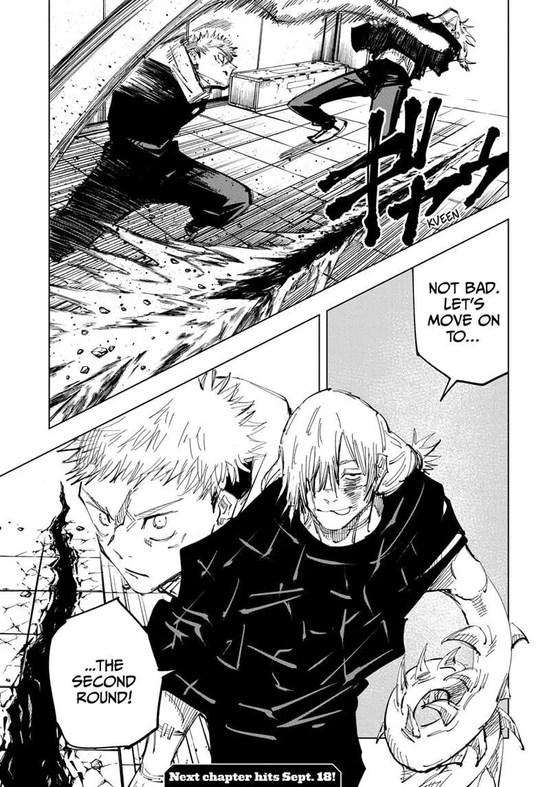Jujutsu Kaisen, chapter 121, image 18
