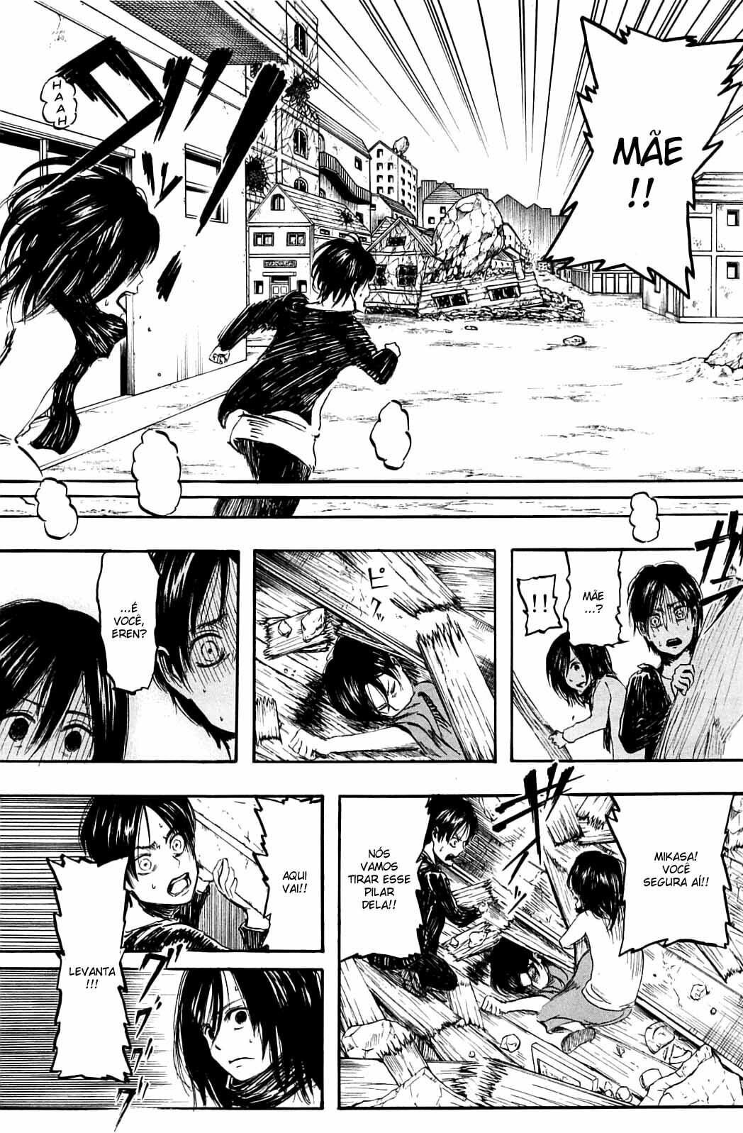 Attack on Titan, chapter 2, page 10