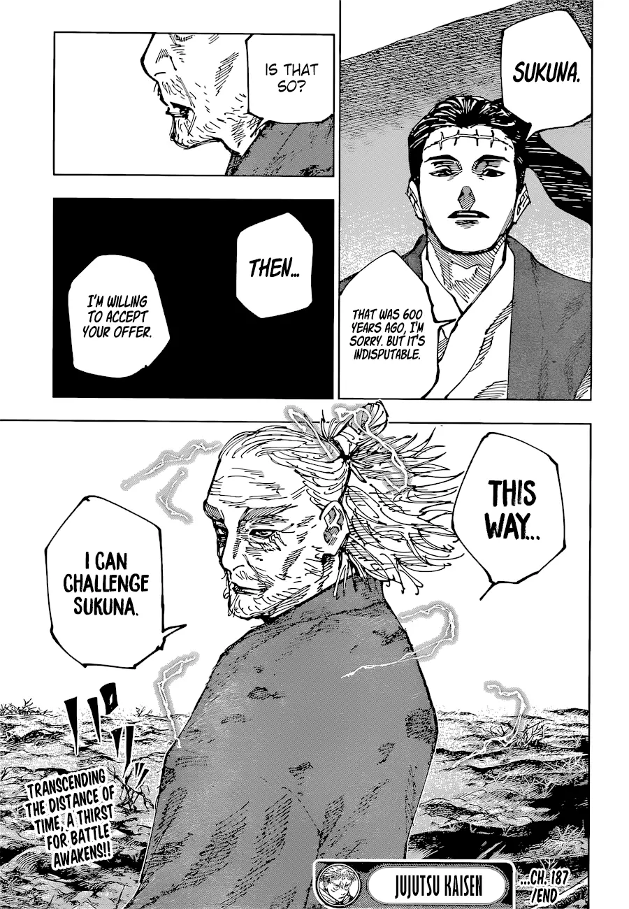 Jujutsu Kaisen, chapter 187, image 18
