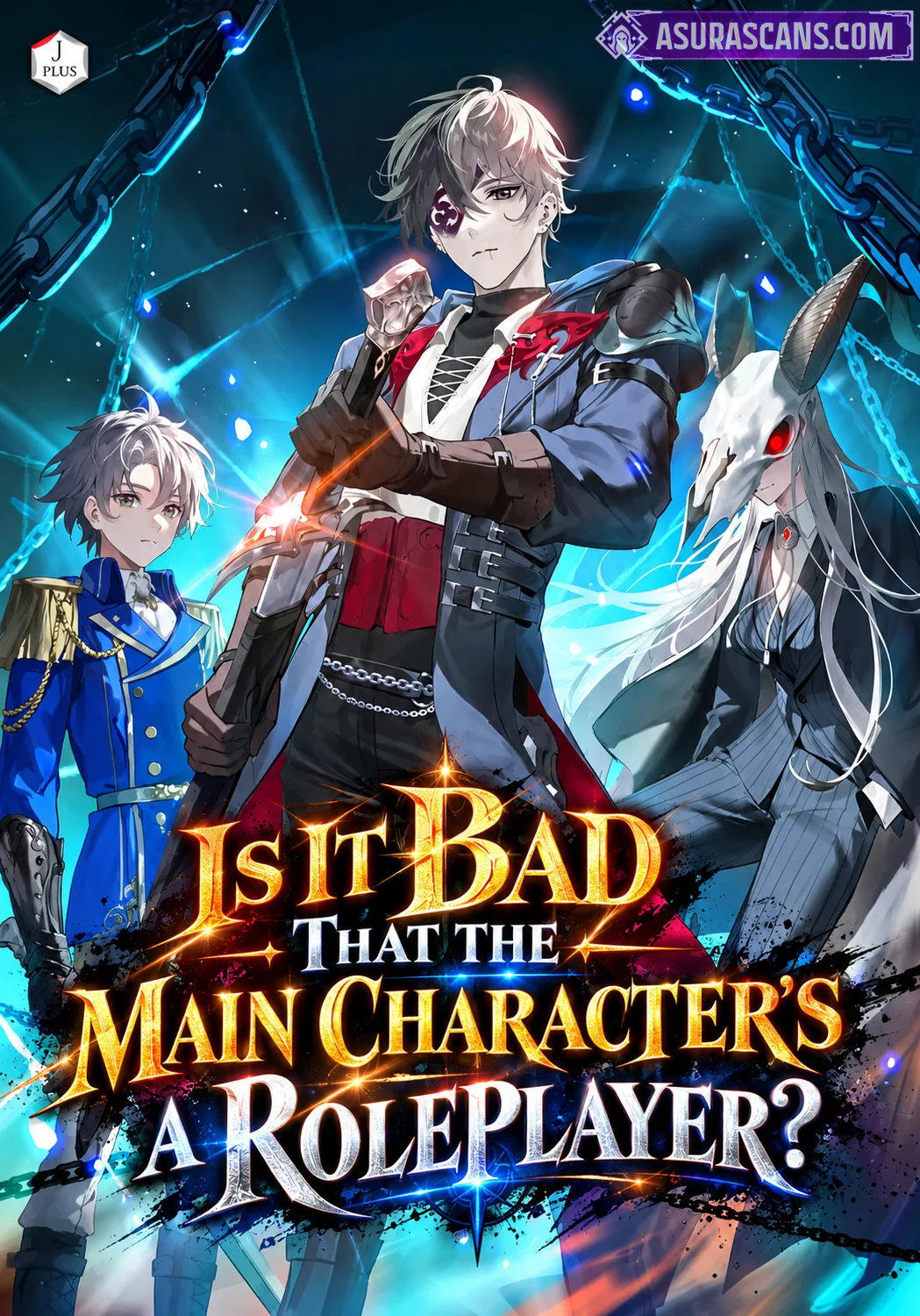 Cover artwork for Is It Bad That the Main Character’s a Roleplayer?