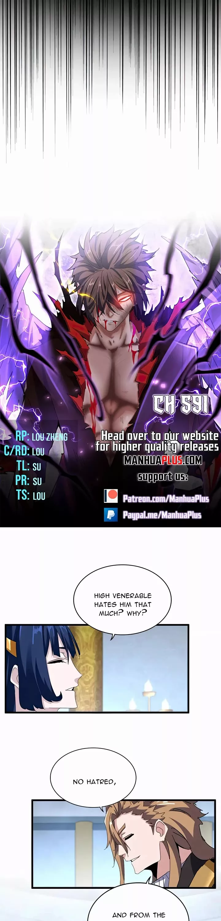 Magic Emperor, chapter 591, image 2