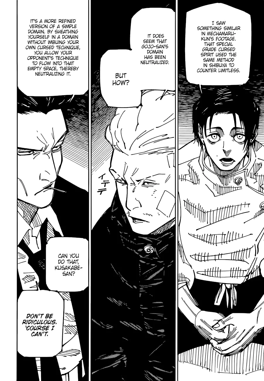 Jujutsu Kaisen, chapter 225, image 3