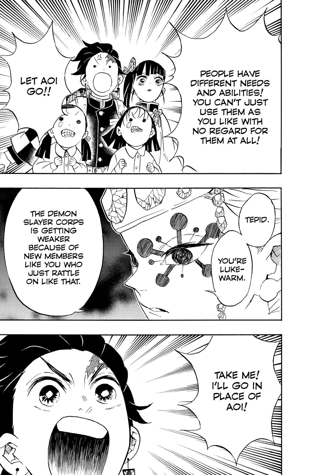 Demon Slayer: Kimetsu no Yaiba, chapter 70, image 15