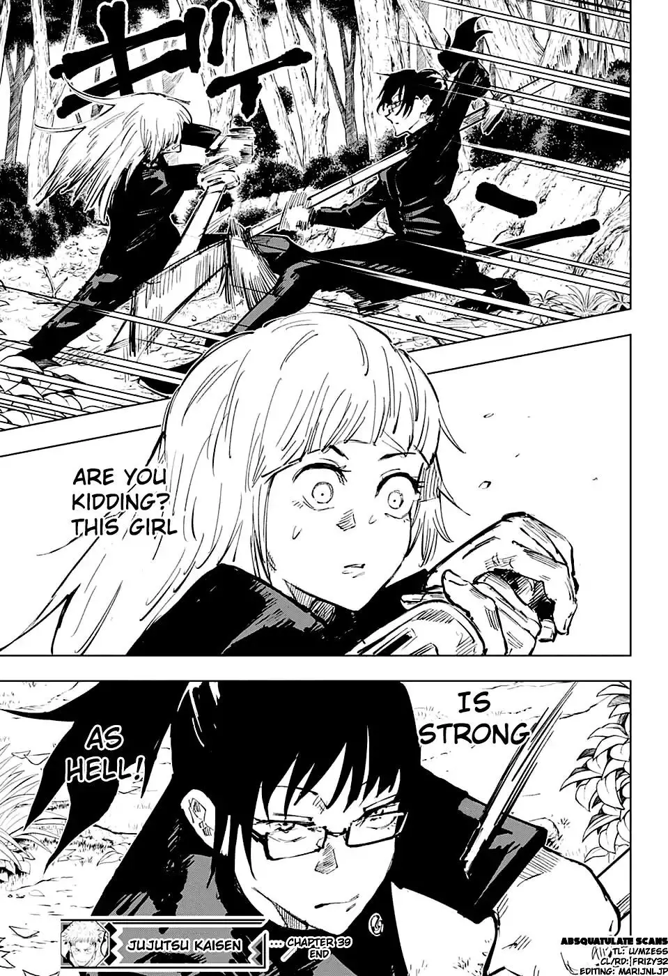 Jujutsu Kaisen, chapter 39, image 20