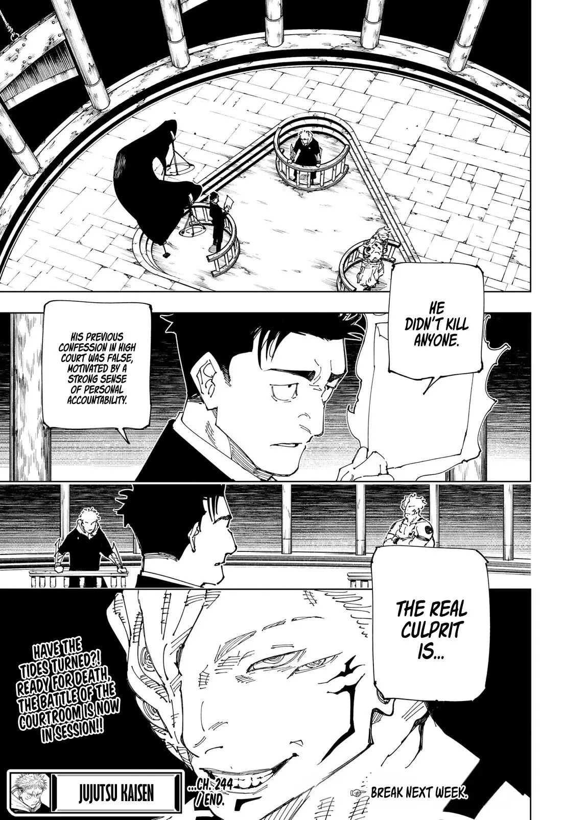 Jujutsu Kaisen, chapter 244, image 20